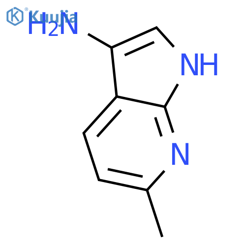 6-Methyl-1H-pyrrolo[2,3-b]pyridin-3-amine structure