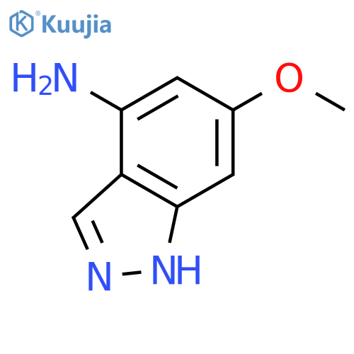 4-Amino-6-methoxy 1H-Indazole structure