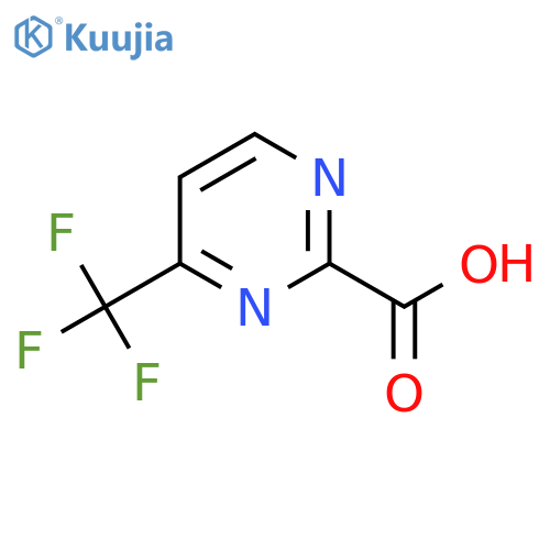 4-(Trifluoromethyl)pyrimidine-2-carboxylic acid structure