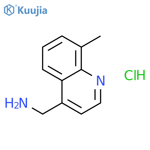 8-methyl-4-Quinolinemethanamine hydrochloride structure