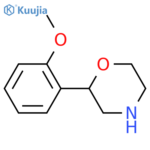 2-(2-Methoxyphenyl)morpholine structure