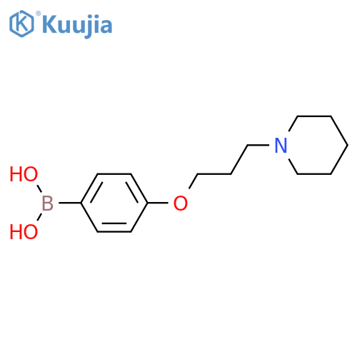 {4-3-(Piperidin-1-yl)propoxyphenyl}boronic Acid structure