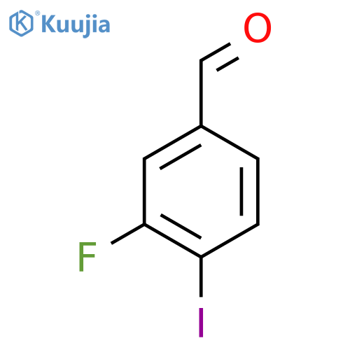 3-Fluoro-4-iodobenzaldehyde structure