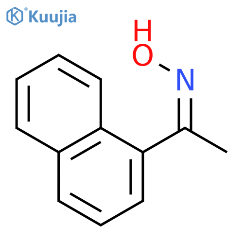 (Z)-1-(1-Naphthalenyl)ethanone Oxime structure