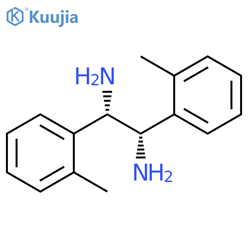 1,2-Ethanediamine, 1,2-bis(2-methylphenyl)-, (1S,2S)- structure