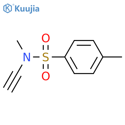 N-ethynyl-N,4-dimethyl-benzenesulfonamide structure