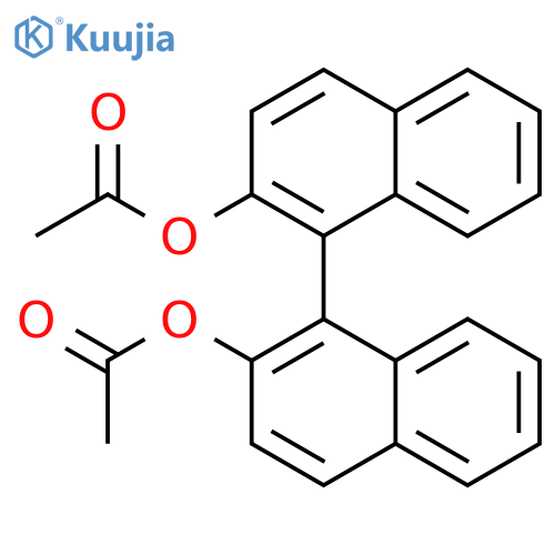 [1,1'-Binaphthalene]-2,2'-diyl diacetate structure