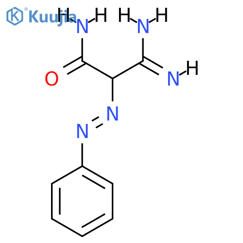 2-Carbamoyl-2-(phenylazo)acetamidine structure
