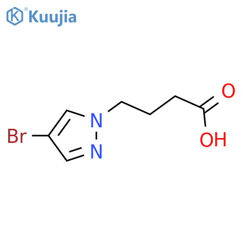 4-(4-Bromo-pyrazol-1-yl)-butyric acid structure