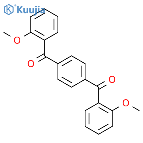 Methanone, 1,4-phenylenebis[(2-methoxyphenyl)- structure