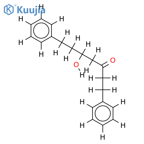 (5R)-5-Hydroxy-1,7-diphenyl-3-heptanone structure