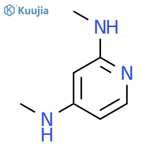 2,4-Pyridinediamine,N2,N4-dimethyl- structure