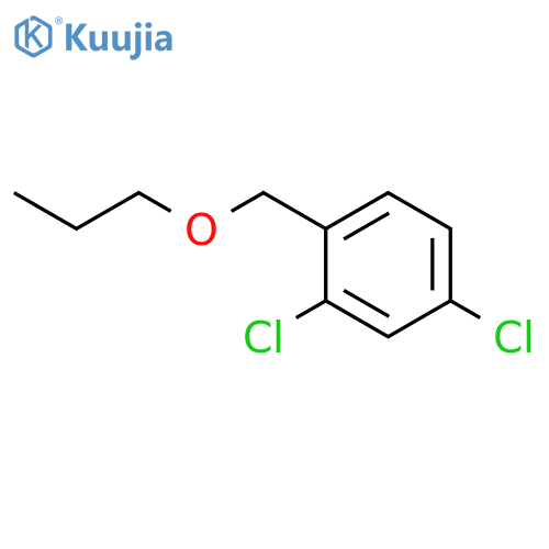 Benzene, 2,4-dichloro-1-(propoxymethyl)- structure