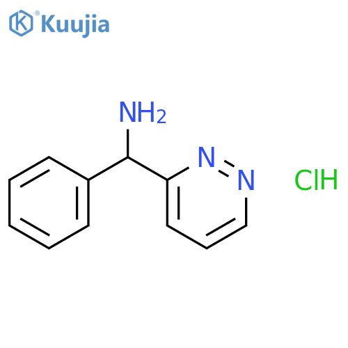 c-Phenyl-c-pyridazin-3-yl-methylamine Hydrochloride structure