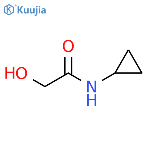 N-cyclopropyl-2-hydroxyacetamide structure