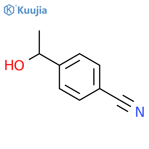 4-[(1R)-1-hydroxyethyl]benzonitrile structure