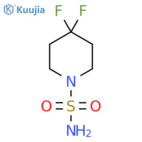 4,4-Difluoropiperidine-1-sulfonamide structure