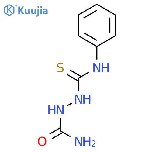 2-(Anilinocarbonothioyl)hydrazinecarboxamide structure