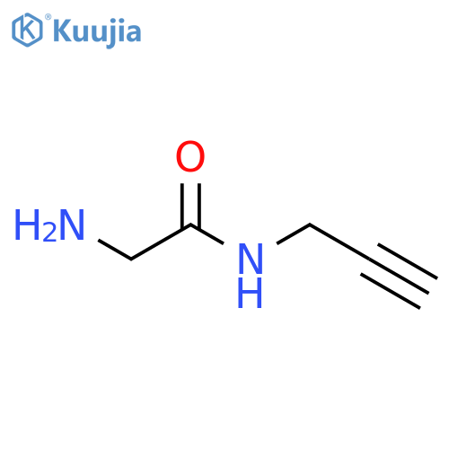 2-amino-N-(prop-2-yn-1-yl)acetamide structure