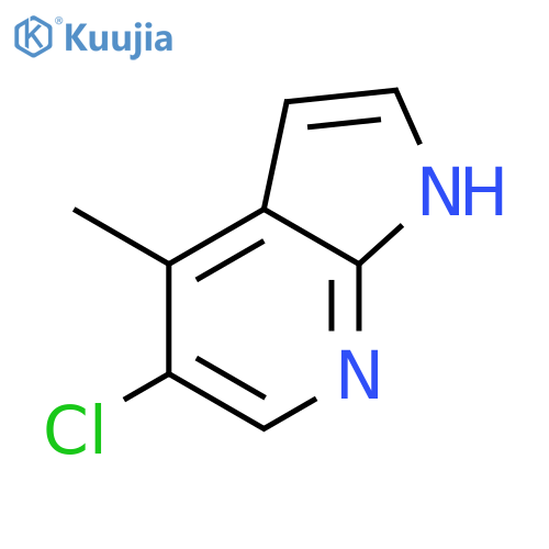 5-Chloro-4-methyl-1H-pyrrolo[2,3-b]pyridine structure