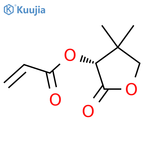 (R)-4,4-Dimethyl-2-oxotetrahydrofuran-3-yl acrylate structure