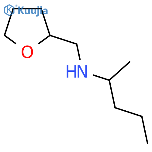 [(Oxolan-2-yl)methyl](pentan-2-yl)amine structure