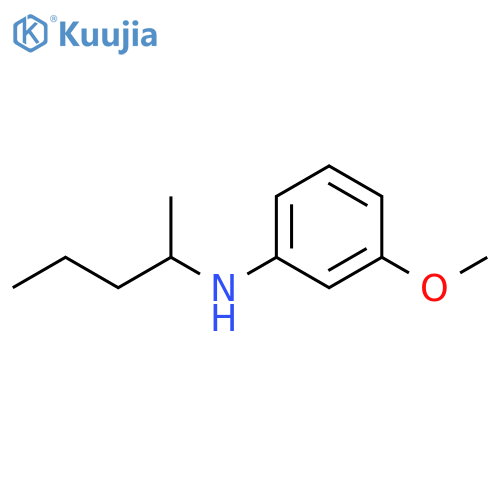 3-methoxy-N-(pentan-2-yl)aniline structure