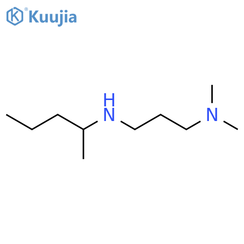 3-(dimethylamino)propyl(pentan-2-yl)amine structure