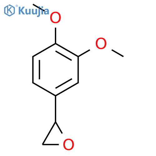 2-(3,4-dimethoxyphenyl)oxirane structure