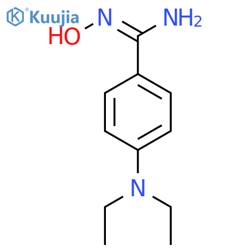 4-(Diethylamino)-N'-hydroxybenzimidamide structure