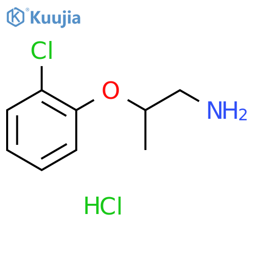 2-(2-Chlorophenoxy)propylamine Hydrochloride structure