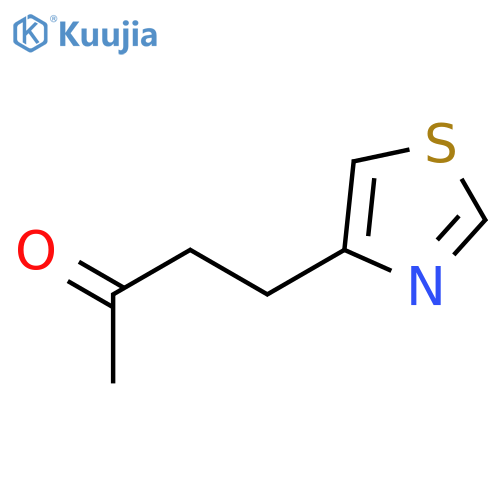 4-(1,3-thiazol-4-yl)butan-2-one structure