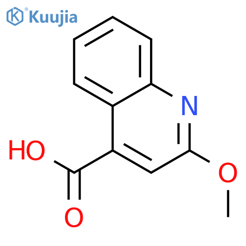 2-Methoxyquinoline-4-carboxylic acid structure