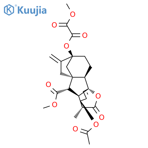 Gibberellic Acid Methyl Ester Acetate Dimethyl Oxalate structure
