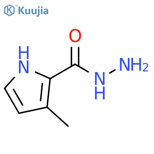 3-methyl-1H-pyrrole-2-carbohydrazide structure