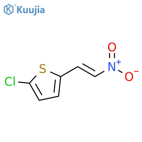 2-CHLORO-5-(2-NITROVINYL)THIOPHENE structure