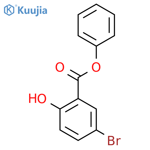 Phenyl 5-bromo-2-hydroxybenzoate structure