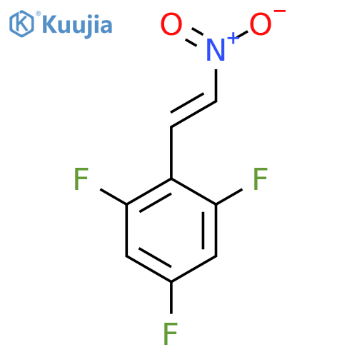 1,3,5-trifluoro-2-(2-nitroethenyl)benzene structure