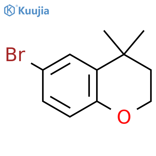 6-Bromo-4,4-dimethyl-chromane structure