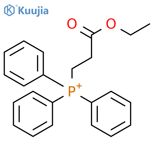 Phosphonium, (3-ethoxy-3-oxopropyl)triphenyl- structure