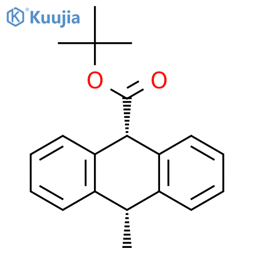 9-Anthracenecarboxylic acid, 9,10-dihydro-10-methyl-, 1,1-dimethylethyl ester, cis- structure