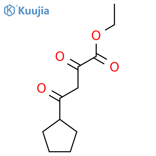 ethyl 4-cyclopentyl-2,4-dioxobutanoate structure