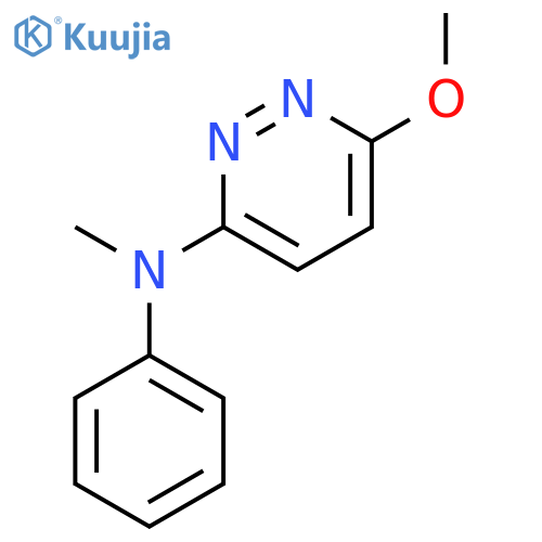6-methoxy-N-methyl-N-phenyl-3-Pyridazinamine structure