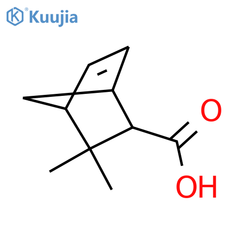3,3-dimethylbicyclo2.2.1hept-5-ene-2-carboxylic acid, Mixture of diastereomers structure