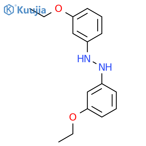 1,2-bis(3-ethoxyphenyl)hydrazine structure