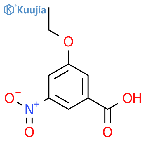 Benzoic acid,3-ethoxy-5-nitro- structure