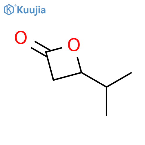 2-Oxetanone,4-(1-methylethyl)- structure