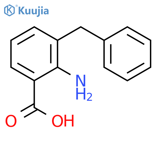 2-Amino-3-benzylbenzoic acid structure