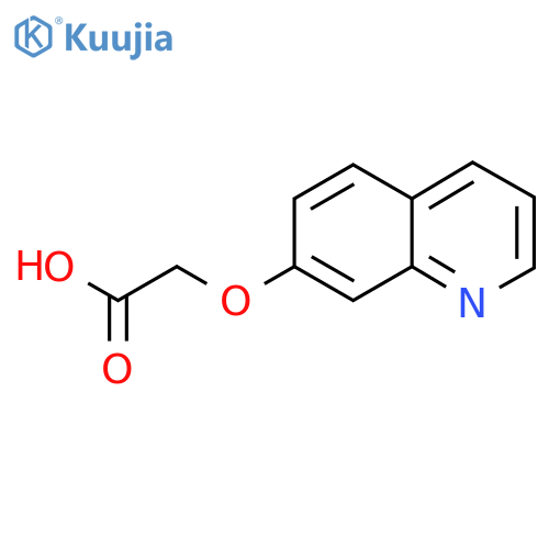 2-(Quinolin-7-yloxy)acetic acid structure