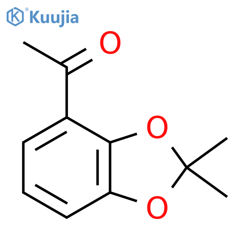 1-(2,2-Dimethylbenzo[d][1,3]dioxol-4-yl)ethanone structure
